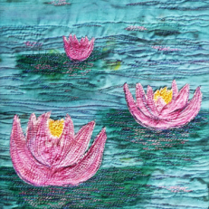 Water Lilies by Mary Clark